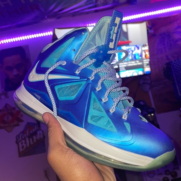 Nike Lebron X Sport Pack Blue Diamond - Picture 6 of 9